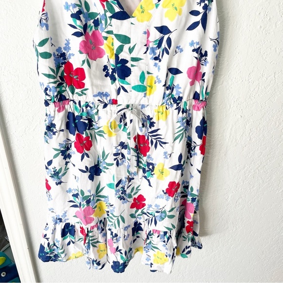 Draper James Dress Women's Large Floral Tie Waist Sundress - Picture 3 of 7